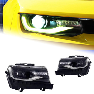 AKD Car Styling Head Lamp for Chevrolet Camaro Headlights 2014-2015 Camaro LED Headlight DRL Hid Bi Xenon Auto Accessories