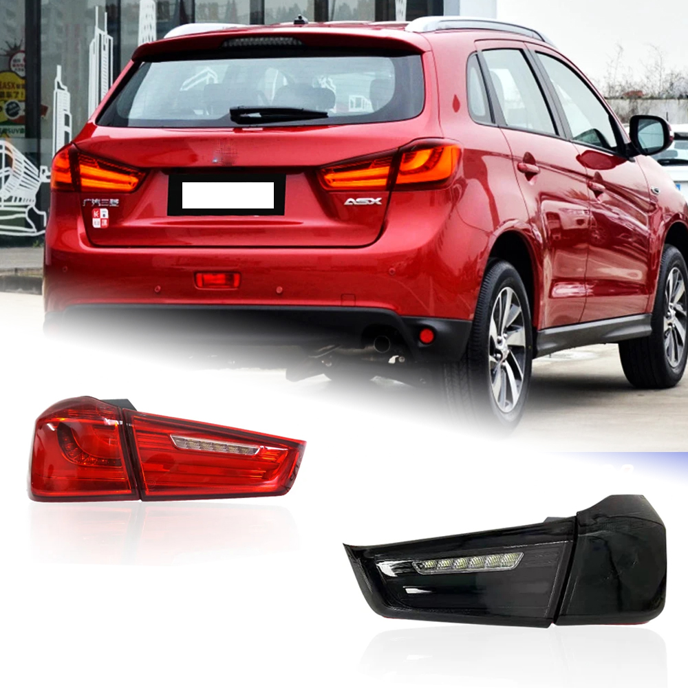 AKD Tail Lamp for Mitsubishi ASX LED Tail Light 2011-2018 ASX Rear Fog Brake Turn Signal Automotive Accessories