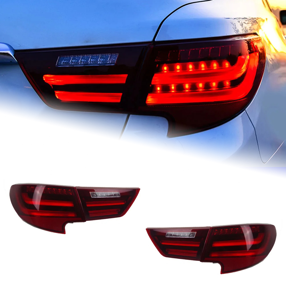 AKD Tail Light Parts For REIZ Mark X 2010-2013-2017 Taillights Rear Lamp LED DRL Running Signal Brake Reversing Parking Facelift