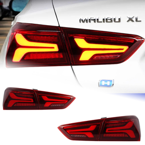 AKD Tail Lamp for Chevrolet Malibu XL LED Tail Light 2016-2022 Malibu XL Rear Fog Brake Turn Signal Automotive Accessories