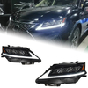 AKD Car Lights For Lexus RX270 RX350 RX450 2009-2015 LED Auto Headlight Upgrade Projector 3 Lens Matrix Dynamic Frontlight Accessories