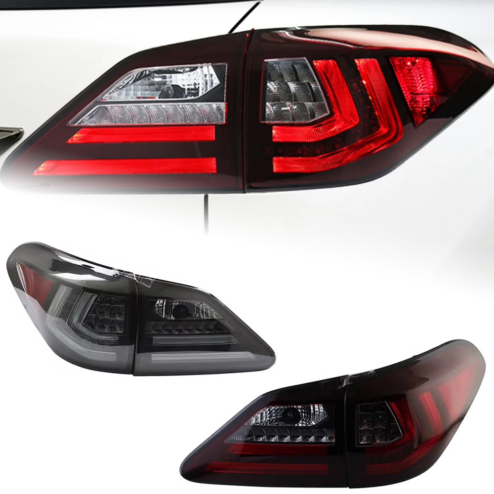 AKD Tail Lamp for Lexus RX350 LED Tail Light 2009-2015 RX270 RX300 RX400 Rear Fog Brake Turn Signal Automotive Accessories