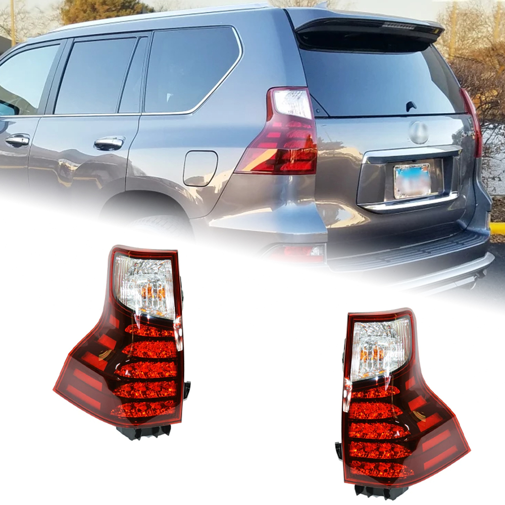 AKD Tail Lamp for Lexus GX400 LED Tail Light 2014-2020 GX460 Rear Fog Brake Turn Signal Automotive Accessories