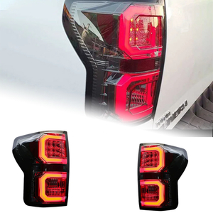 AKD Tail Lamp for Toyota Tundra LED Tail Light 2007-2013 Tundra Rear Fog Brake Turn Signal Automotive Accessories