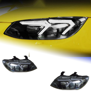 AKD Head Lamp for BMW E92 LED Headlight 2011-2013 Headlights E92 330I 335I DRL Turn Signal High Beam Angel Eye Projector Lens