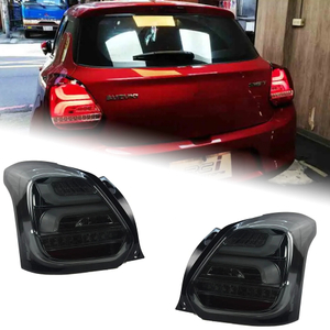 AKD Tail Lights Styling For Suzuki Swift 2017-2019 Rear Tail Light LED DRL Running Signal Brake Reversing Parking Lighthouse 2PCS