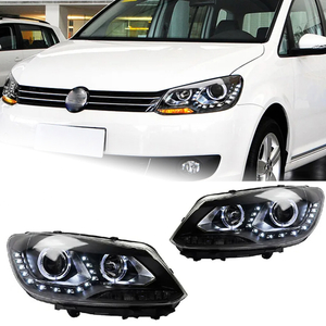 AKD Car Lights for VW Touran LED Headlight 2011-2015 Touran Head Lamp DRL Hid Bi Xenon low Beam Automotive Accessories