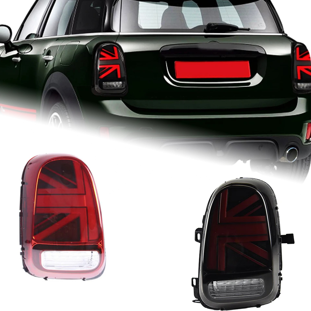 AKD Tail Lamp for MINI Countryman F60 Tail Lamp LED Tail Light 2014-2021 F60 Rear Fog Brake Turn Signal Automotive Accessories