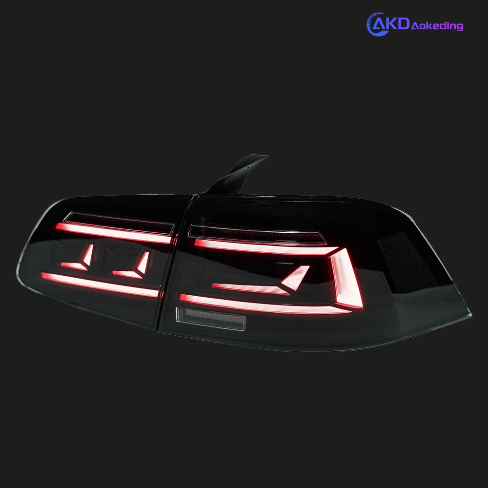 AKD Car Styling for VW Passat B7 Tail Lights 2012-2016 Magotan LED Tail Lamp B.5 Design DRL Dynami Signal Brake auto Accessories