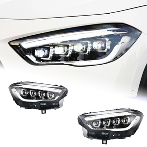 AKD Car Front Headlight For Benz GLA200 220 260 LED Headlights 2020-2022 Styling Dynamic Turn Signal Lens Automotive Accessories