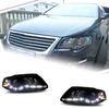 AKD Car Styling Head Lamp for VW Passat Headlights 2007-2011 Magotan B6 LED Headlight DRL Hid Bi Xenon Auto Accessories