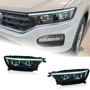 AKD Car Styling for VW T-ROC Headlights 2017-2020 T-ROC LED Headlight Dynamic Signal Led Projector Lens DRL Auto Accessories