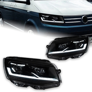 AKD Headlight for VW Multivan T6 Headlight LED Headlight Styling Dynamic Turn Signal Lens Automotive 2pcs