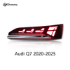 AKD Is Suitable for Retrofitting The Taillight Assembly of 2020-2025 Audi Q7 with New LED Dynamic Daytime Running Lights And Sequential Turn Signals.