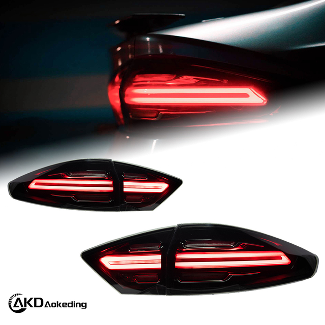 AKD LED Dynamic Sequential Turn Signals for 2013-2016 Ford Mondeo Models, Modified To Resemble Porsche Designs.