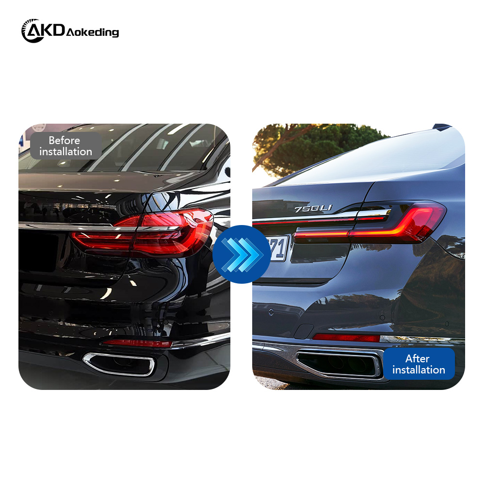 AKD Is Suitable for Modifying The Taillight Assembly of 2016-2018 BMW 7 Series G11 To G12 Models, Including The Rear Taillights, Brake Lights, And Daytime Running Lights.