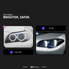 AKD Suitable for BMW 5 Series F10 headlight modification and upgrade fang style