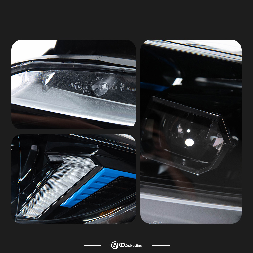 AKD Car Styling Head Lamp For BMW E90 Headlights 2005-2012 LED Headlight Projector Animation Projector Lens DRL Signal Automotive Accessories