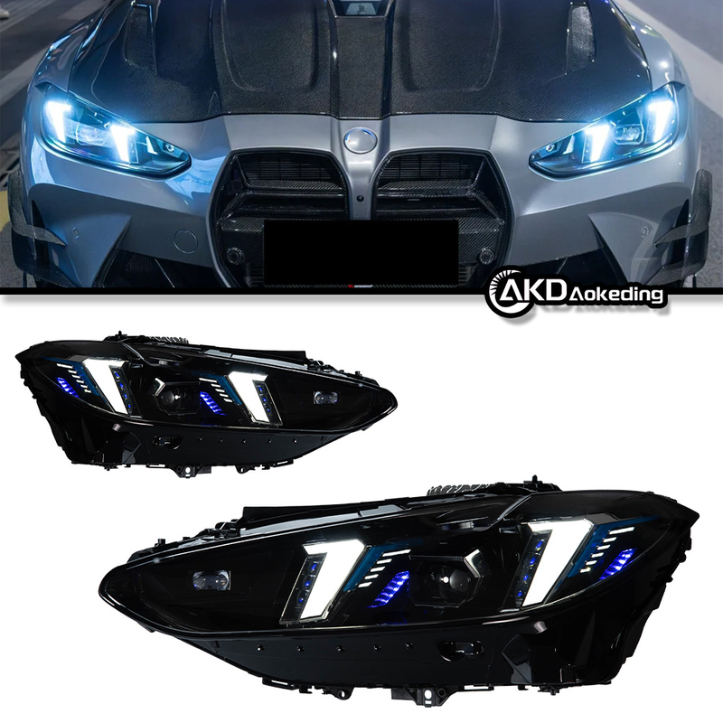 AKD Applicable to BMW 4 Series G22G26G28 upgraded fang headlight assembly