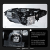 AKD For BMW 4 Series G22 G23 G26 M4 modified LED laser headlight assembly dual color golden eye