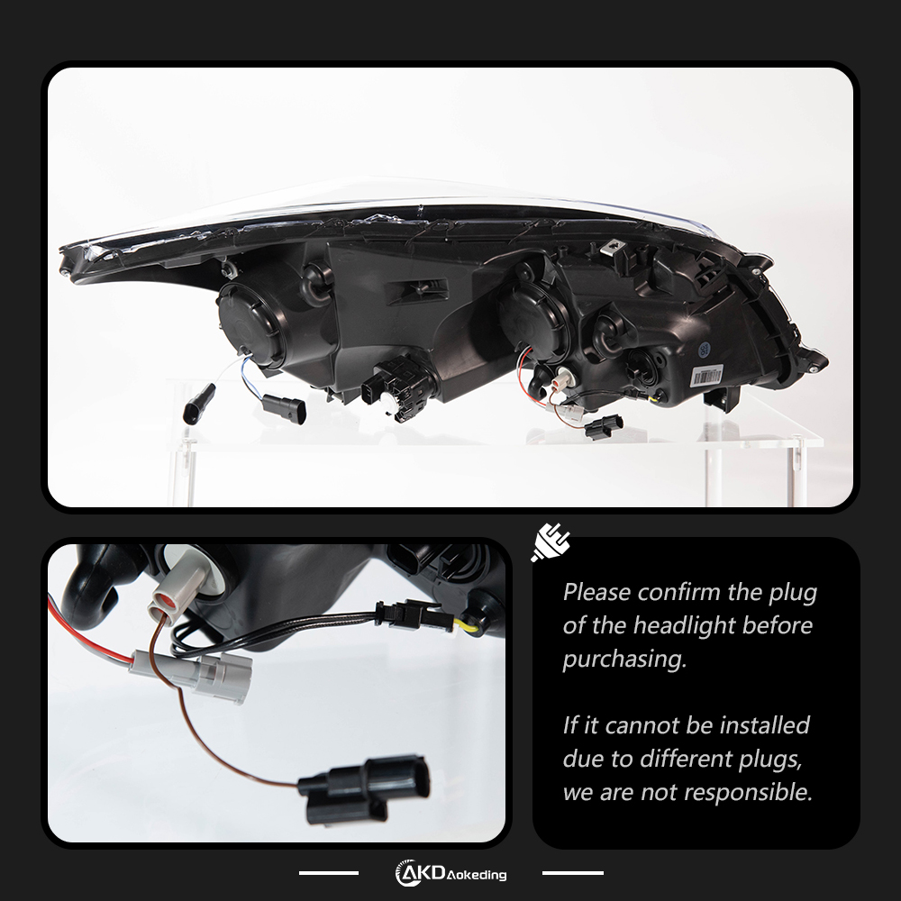 AKD Suitable for Honda Accord headlight upgrade assembly, modified BMW style