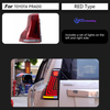 AKD Car Styling Tail Light for Prado 2700 4000 Tail Lights 2010-2020 Prado LC150 LED Tail Lamp GX460 DRL Signal auto Accessories