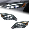 AKD Car Styling Head Lamp for Lexus ES200 Headlights 2013-2014 ES300 LED Headlight DRL Signal Projector Lens auto Accessories