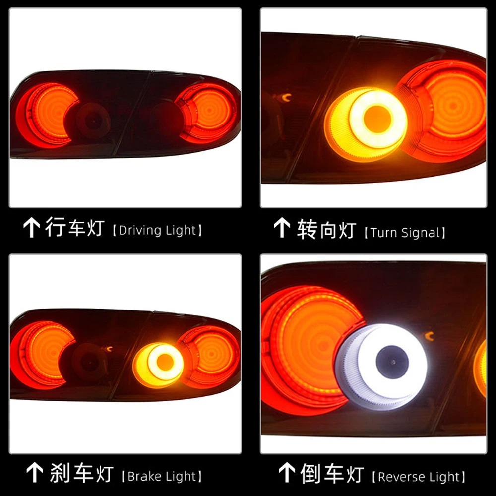 AKD Car Lights for Mazda 6 2003-2015 M6 LED Auto Taillight Assembly Upgrade Highlight Rear Blink Signal Lamp Tool Accessories