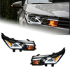 AKD Head Light For Toyota Corolla 2014-2016 Head Lights Z Style Replacement DRL Daytime lights retrofit Projector Facelift