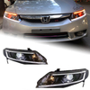 AKD Car Styling Head Lamp for Honda Civic Headlights 2006-2011 Civic FD2 LED Headlight DRL Hid Bi Xenon Auto Accessories