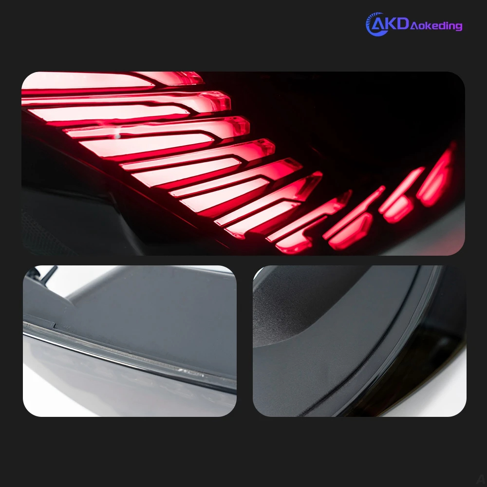 AKD Car Lights for Hyundai Elantra LED Tail Light 2011-2016 GTS Design Rear Lamp DRL Signal Brake Reverse Automotive Accessories