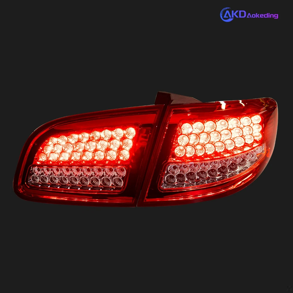 AKD Car Styling for Hyundai Santa Fe Tail Light 2006-2012 SantaFe LED Tail Lamp DRL Signal Brake Reverse Auto Accessories