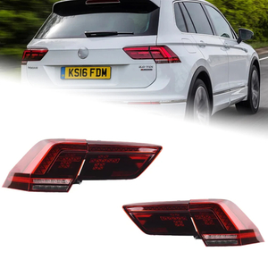 AKD Car Styling Taillight for Tiguan Tail Lights 2017-2020 New Tiguan LED Tail Light Rear Lamp DRL Brake Reverse auto Accessories