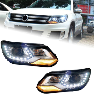 AKD Car Styling for VW Tiguan Headlights 2013-2016 Tiguan LED Headlight DRL Hid Head Lamp Angel Eye Bi Xenon Beam Accessories