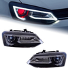 AKD Car Styling for VW Polo Headlight 2010-2018 Vento LED Head Lamp LED DRL Hid Bi Xenon Headlights LED High Beam Accessories