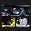 AKD Suitable for BMW F32 modified dual-color golden eye laser lens spoon headlight assembly