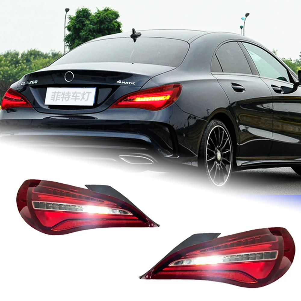 AKD Tail Lamp for BENZ W117 CLA LED Tail Light 2014-2019 CLA180 CLA220 CLA260 Rear Fog Brake Turn Signal Automotive Accessories