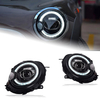 AKD Car Accessories Head Lamp for MINI R55 Headlights 2007-2013 R56 LED Headlight R57 Cooper DRL LED Projector Beam