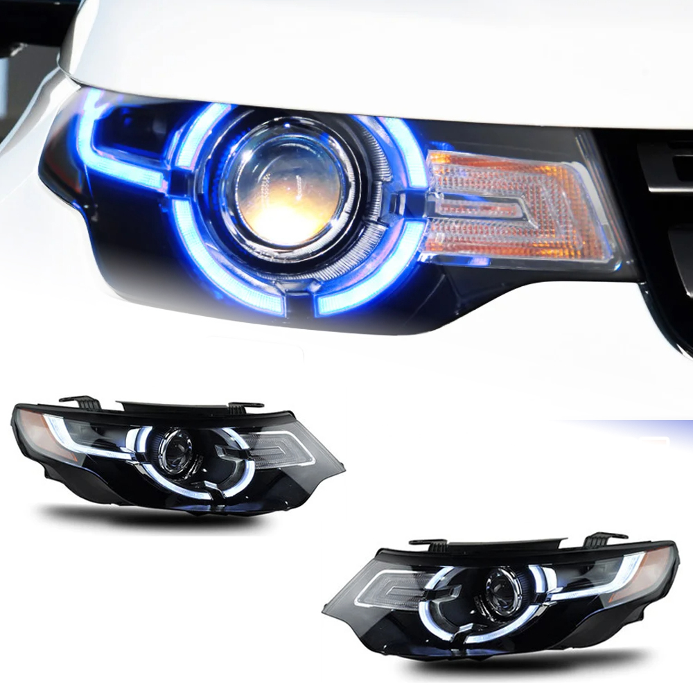 AKD Car Lights for Discovery Sport 2016-2018 Freelander LED Auto Headlight Assembly Upgrade High Configure Dynamic Lamp Accessories