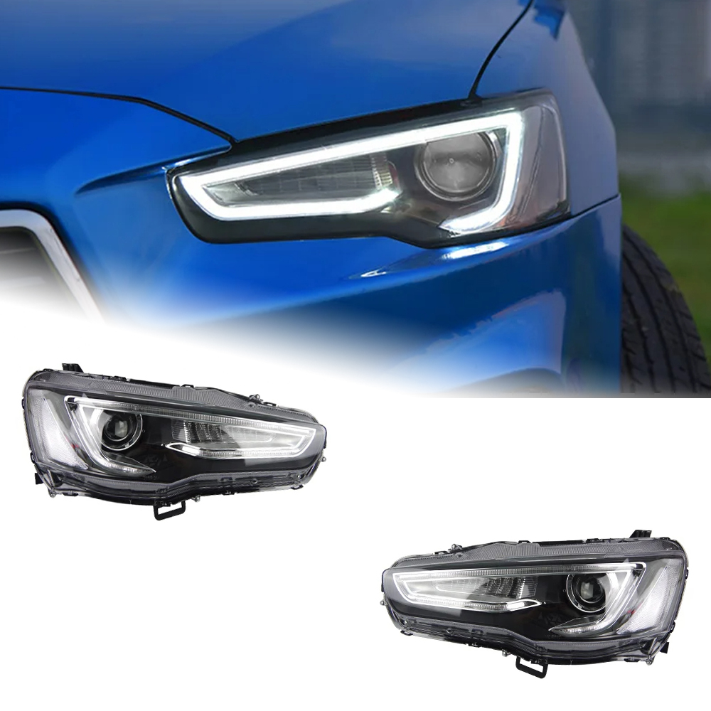 AKD Car Styling for Mitsubishi Lancer Headlight 2008-2019 Lancer EX LED Headlight LED DRL Hid Xenon Head Lamp Auto Accessories