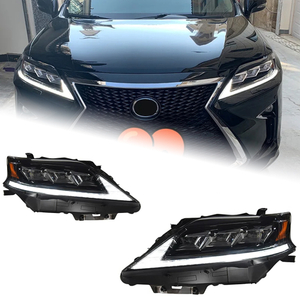 AKD Car Lights For Lexus RX270 RX350 RX450 2009-2015 LED Auto Headlight Upgrade Projector 3 Lens Matrix Dynamic Frontlight Accessories