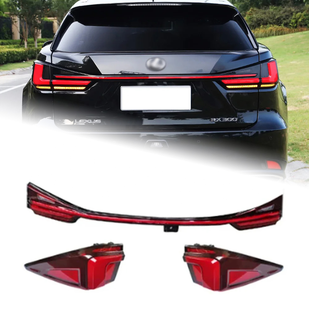 AKD Car Styling for Lexus RX300 RX Tail Lights 2016-2020 X270 RX350 LED Tail Lamp DRL Dynamic Signal Reverse auto Accessories