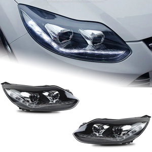 AKD Car Styling for Ford Focus Headlights 2012-2014 Focus LED DRL D2H Hid Option Head Lamp Angel Eye Bi Xenon Beam Accessories