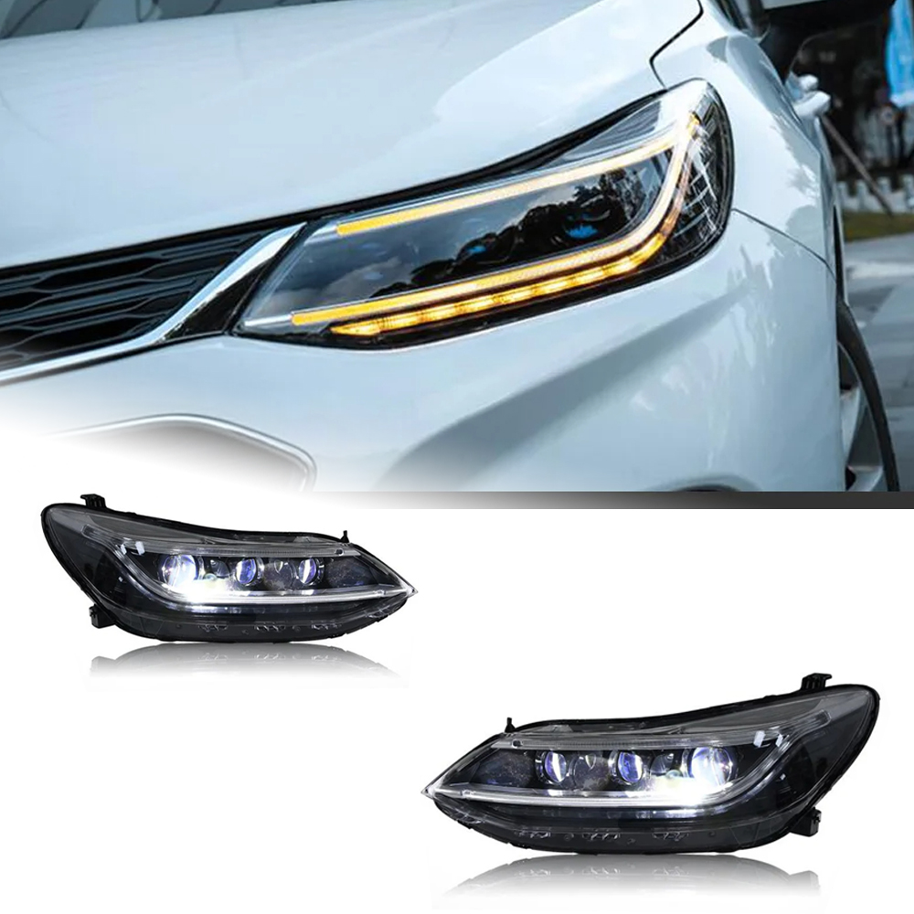 AKD Car Styling Head Lamp for Chevrolet Cruze Headlights 2017-2018 All New Cruze LED Headlight DRL Hid Bi Xenon Auto Accessories