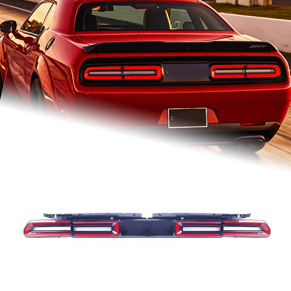 AKD Tail Lamp for Dodge Challenger LED Tail Light 2008-2014 Dodge Challenger Rear Fog Brake Turn Signal Automotive Accessories