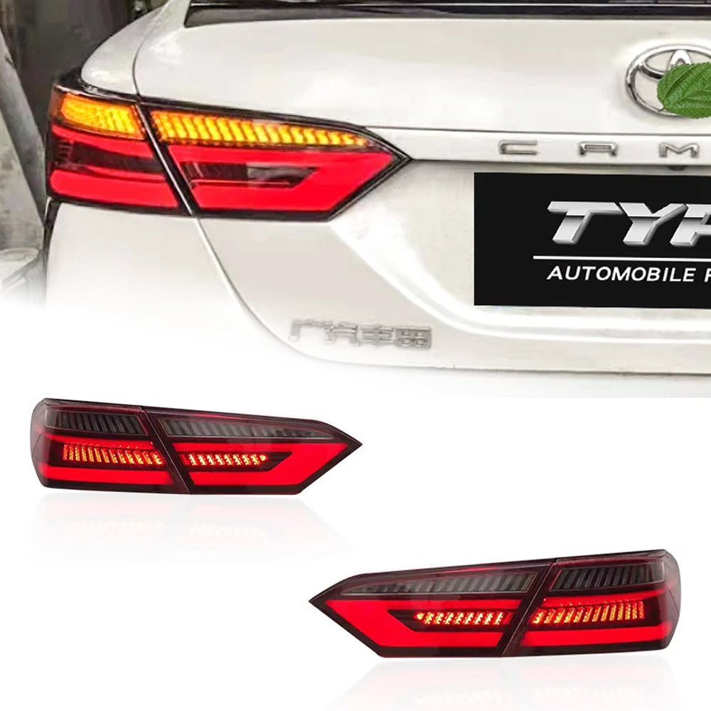 AKD Car Lights For Toyota Camry 2018-2022 LED Auto Taillight Assembly Upgrade Highlight Dynamic Signal Lamp Hot Sale Tool Accessories