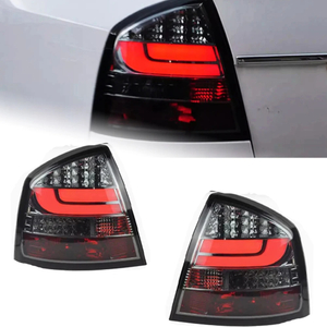 AKD Car Styling for Skoda Octavia LED Tail Light 2007-2013 Octavia Rear Fog Brake Turn Signal auto Accessories