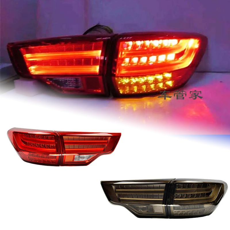 AKD Taillights For Kluger 2015-2021 Highlander Tail Light LED DRL Style Running Signal Brake Reversing Parking Lighthouse Facelift