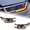 AKD Car Lights For Toyota Highlander 2015-2017 Kluger LED Guide DRL Headlights Assembly Upgrade Dynamic Turn Signal Lamp Bicofal Lens