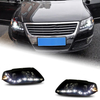 AKD Car Styling Head Lamp for VW Passat Headlights 2007-2011 Magotan B6 LED Headlight DRL Hid Bi Xenon Auto Accessories